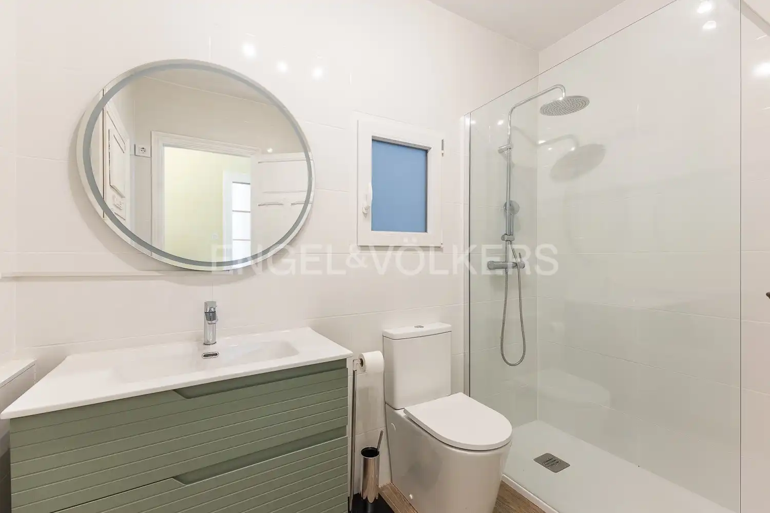 Baño de Piso de alquiler en Valencia con Aire acondicionado, Calefacción y Parquet