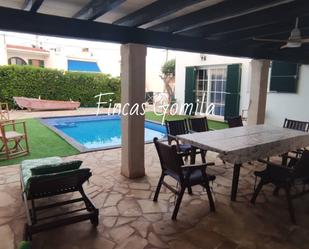 Swimming pool of House or chalet for sale in Es Mercadal  with Air Conditioner, Heating and Storage room