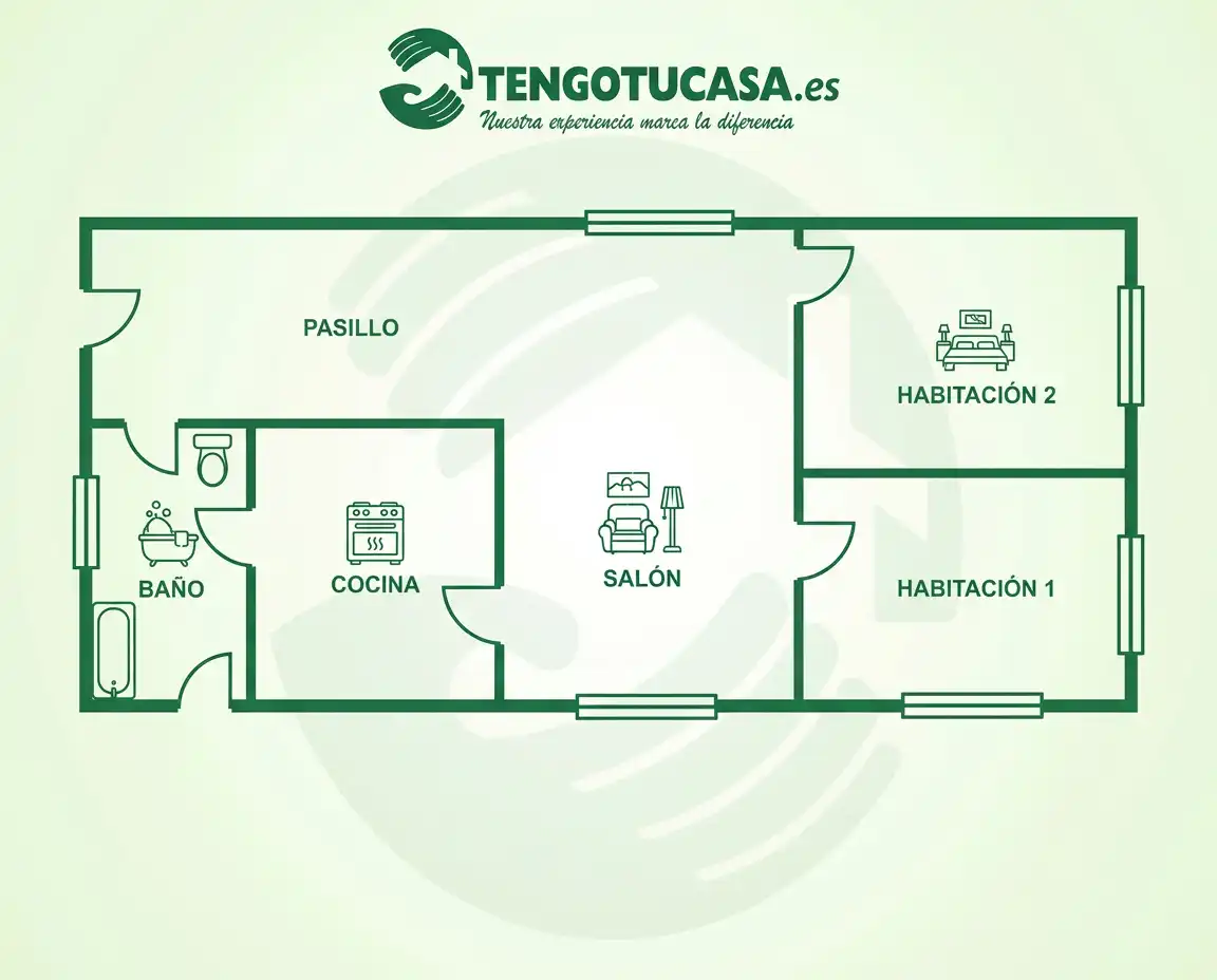 Piso en venta en Madrid con Amueblado y Horno