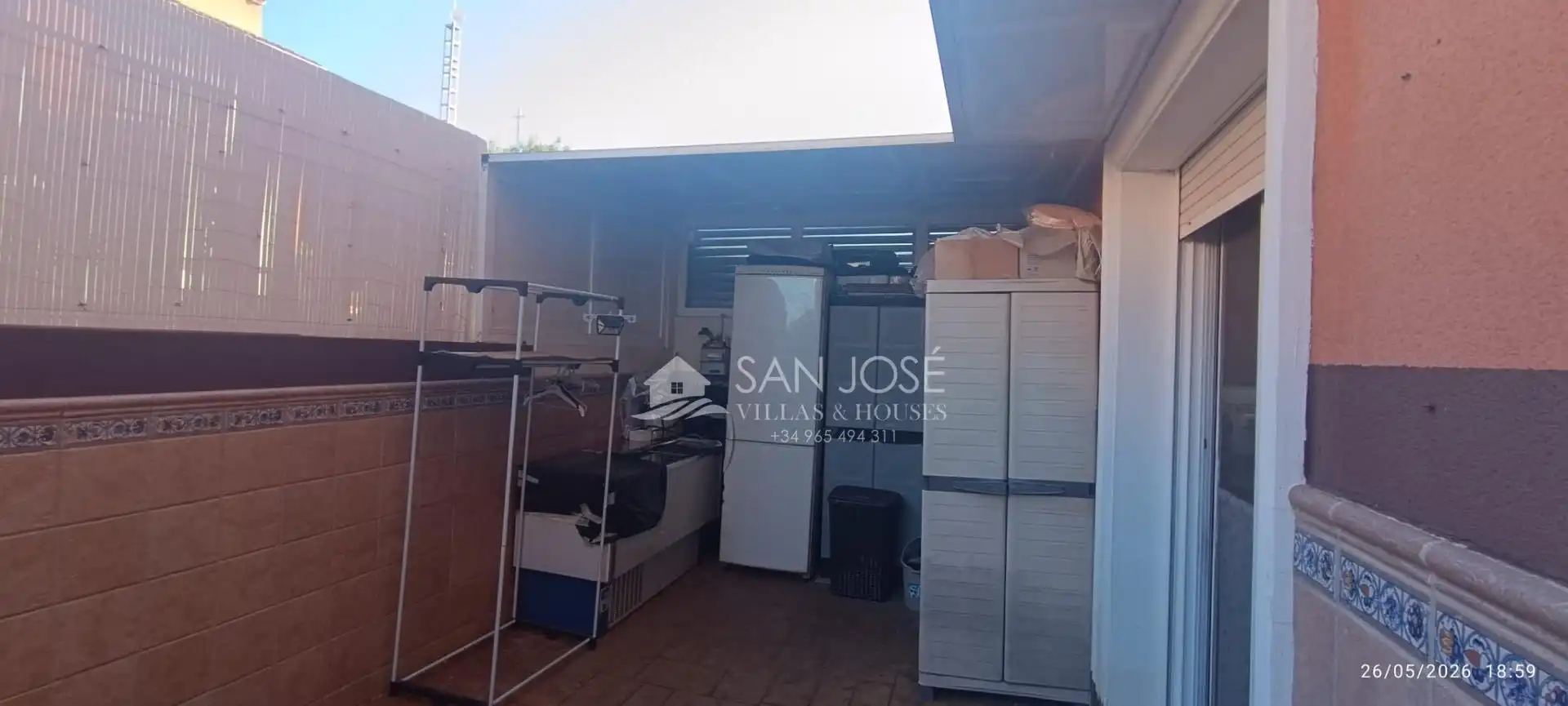 Cuina de Casa o xalet en venda en Aspe amb Jardí privat i Balcó