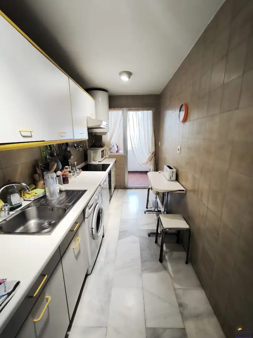 Cocina de Apartamento en venta en Benalmádena con Aire acondicionado, Calefacción y Terraza