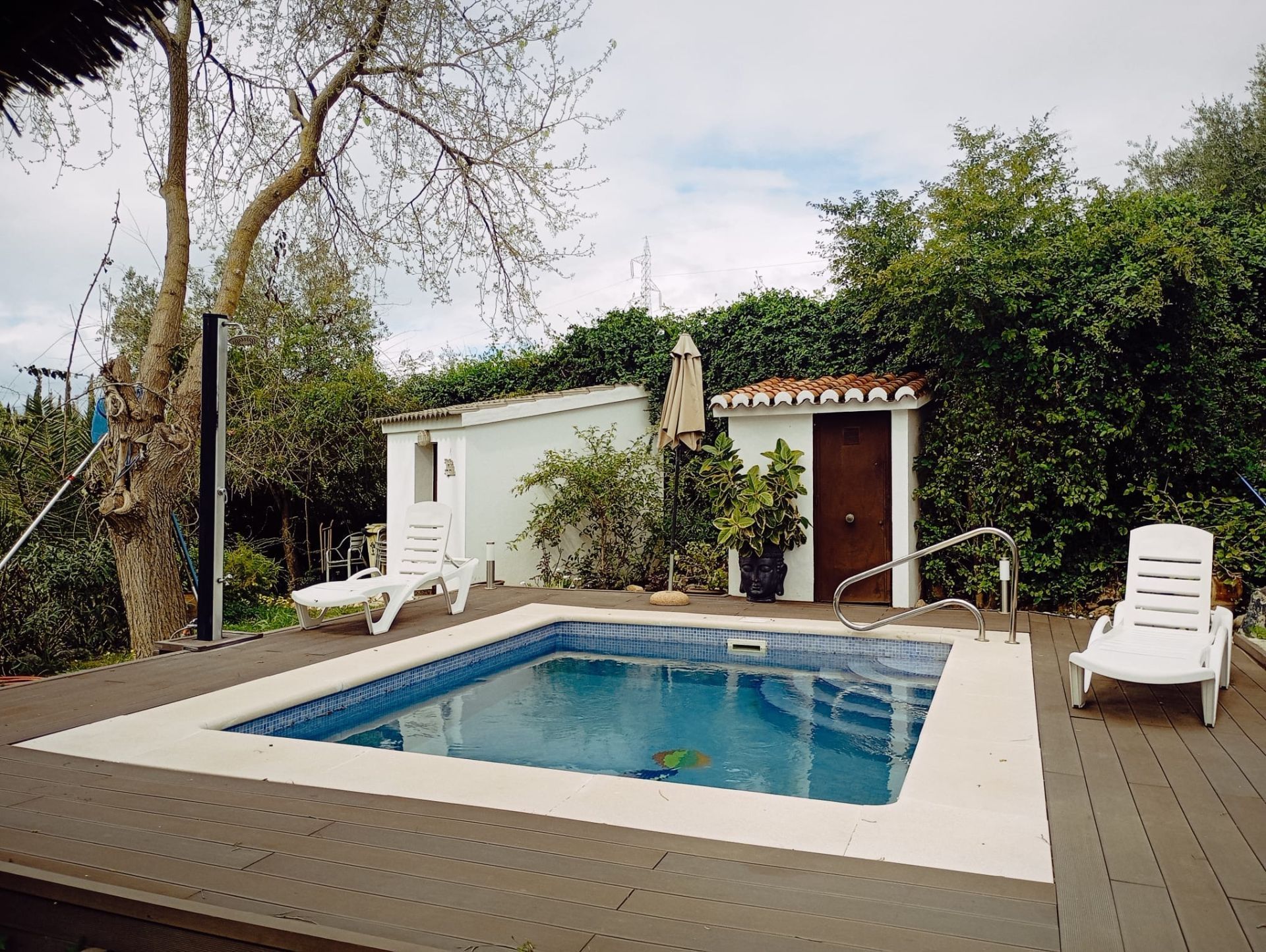 Swimming pool of Country house for sale in Cártama  with Air Conditioner, Heating and Private garden