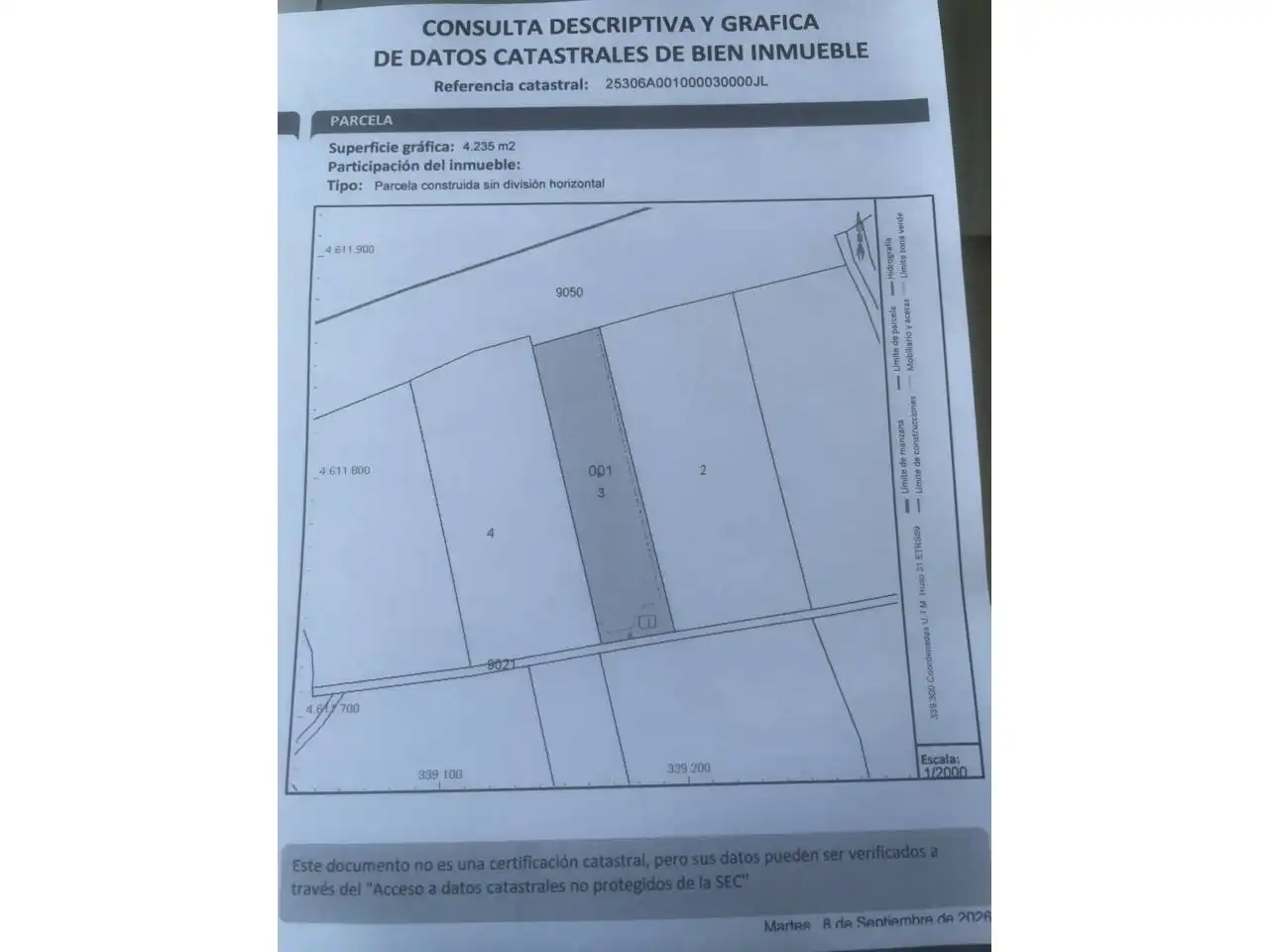 Rural land for sale in Parque Poligon 1 Parcela 3, imagen 5