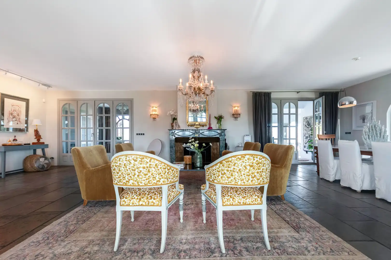 Sala de estar de Casa o chalet en venta en Altea con Aire acondicionado, Calefacción y Terraza