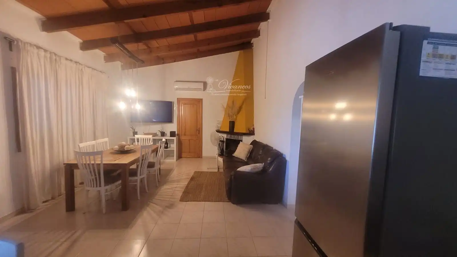 Living room of Houses for rent in Santa Eugènia  with Air Conditioner and Swimming Pool