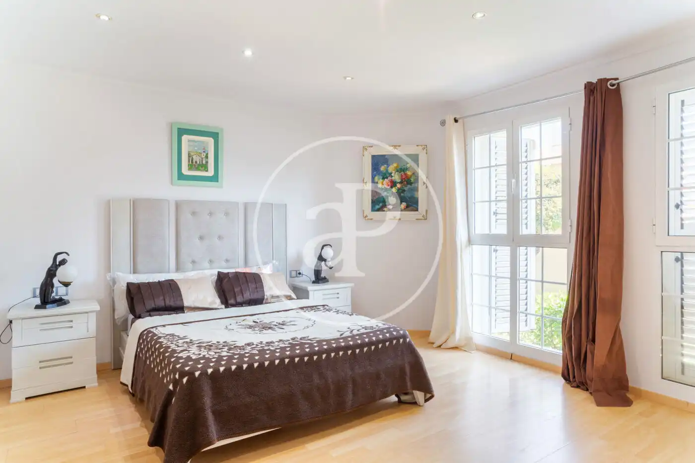 Bedroom of Houses for sale in L'Eliana  with Air Conditioner, Heating and Private garden