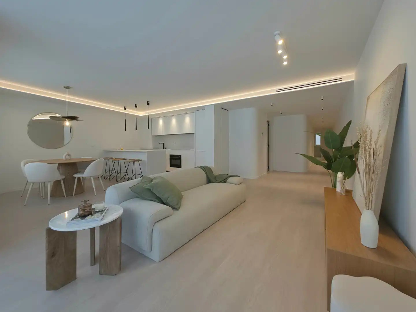 Living room of Flat for sale in Alicante / Alacant  with Air Conditioner, Heating and Terrace