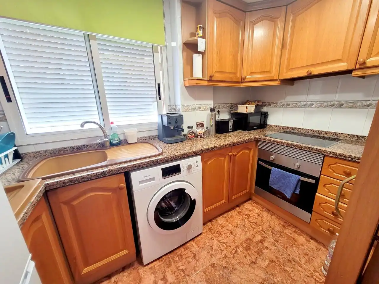 Kitchen of Apartments for rent in Gandia  with Air Conditioner, Terrace and Storage room
