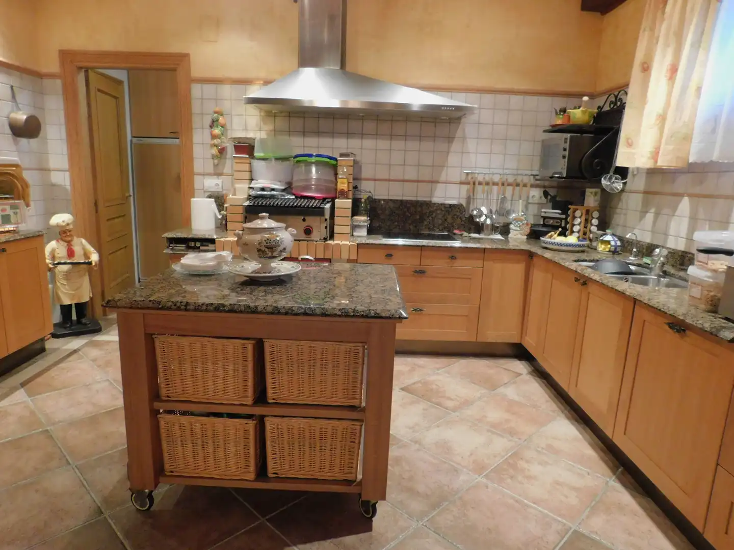 Cocina de Casa o chalet en venta en Zizur Mayor / Zizur Nagusia con Calefacción, Jardín privado y Terraza