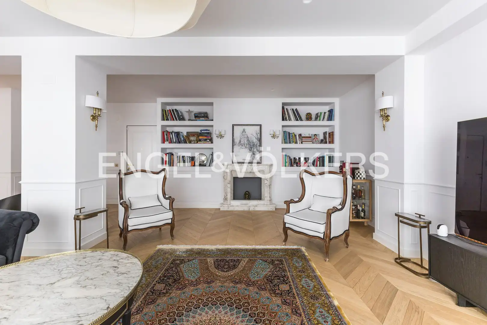 Sala d'estar de Pis en venda en Madrid amb Aire condicionat, Calefacció i Terrassa