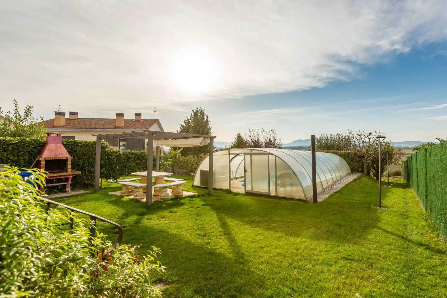 Jardí de Casa o xalet en venda en Berrioplano / Berriobeiti amb Calefacció, Jardí privat i Parquet