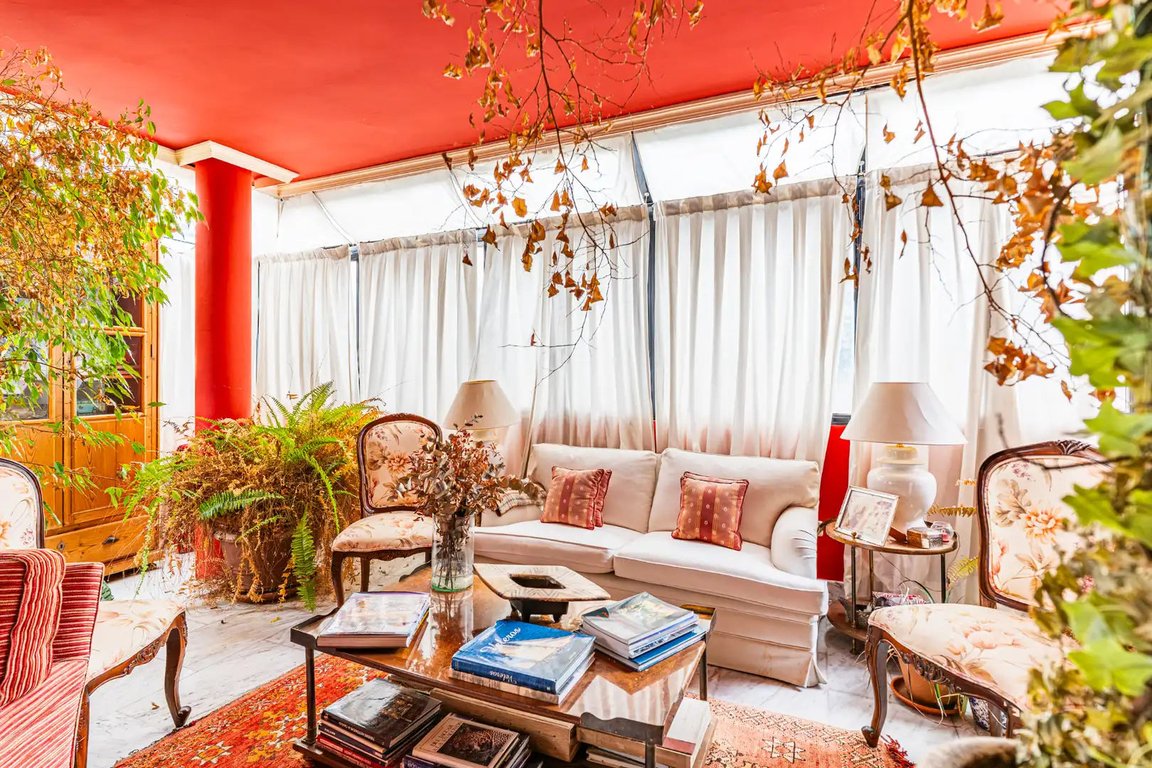 Living room of Detached homes for sale in Las Rozas de Madrid  with Air Conditioner, Heating and Private garden