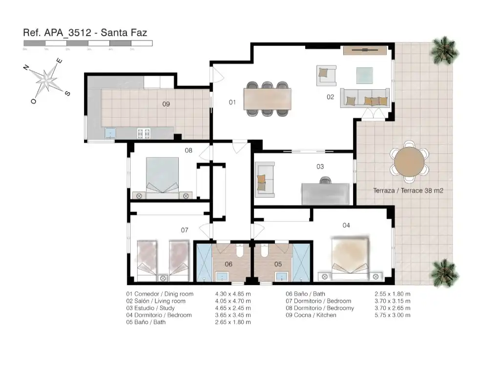Apartament en venda en Alicante / Alacant amb Aire condicionat i Internet