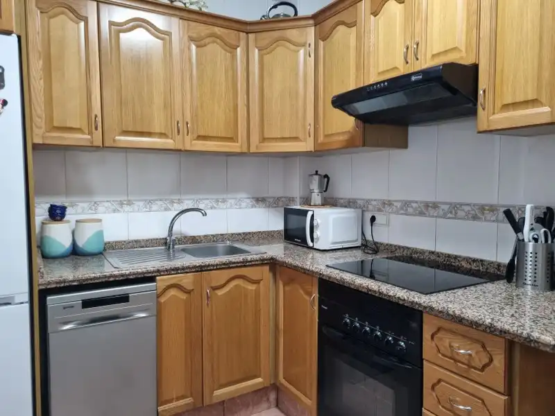 Cocina de Apartamento en venta en Cullera con Aire acondicionado, Calefacción y Terraza