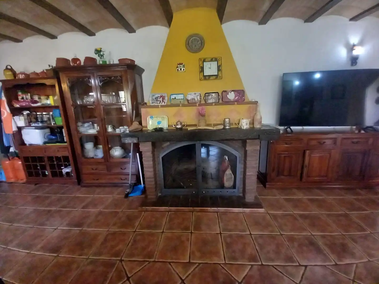 Sala de estar de Finca rústica en venta en Ronda con Calefacción, Jardín privado y Trastero