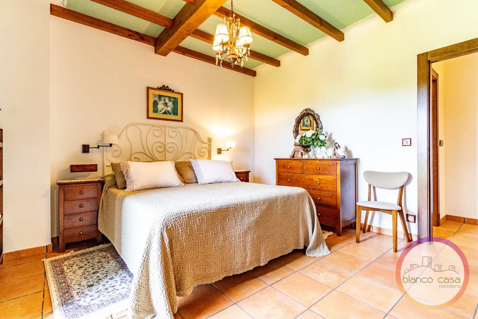 Habitación de Casa o chalet en venta en Malpica de Bergantiños con Amueblado y Balcón