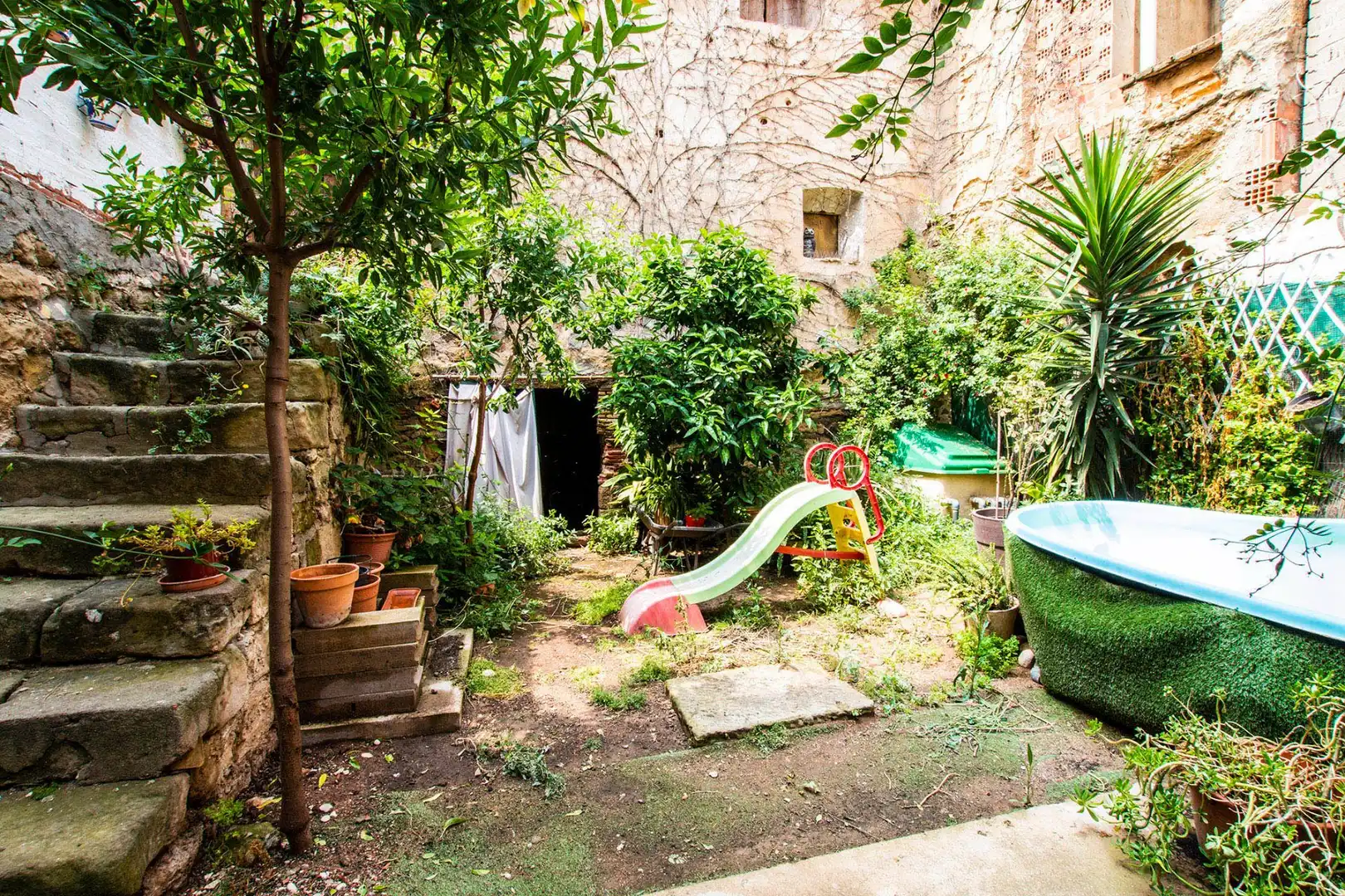 Jardí de Casa o xalet en venda en Caspe amb Jardí privat