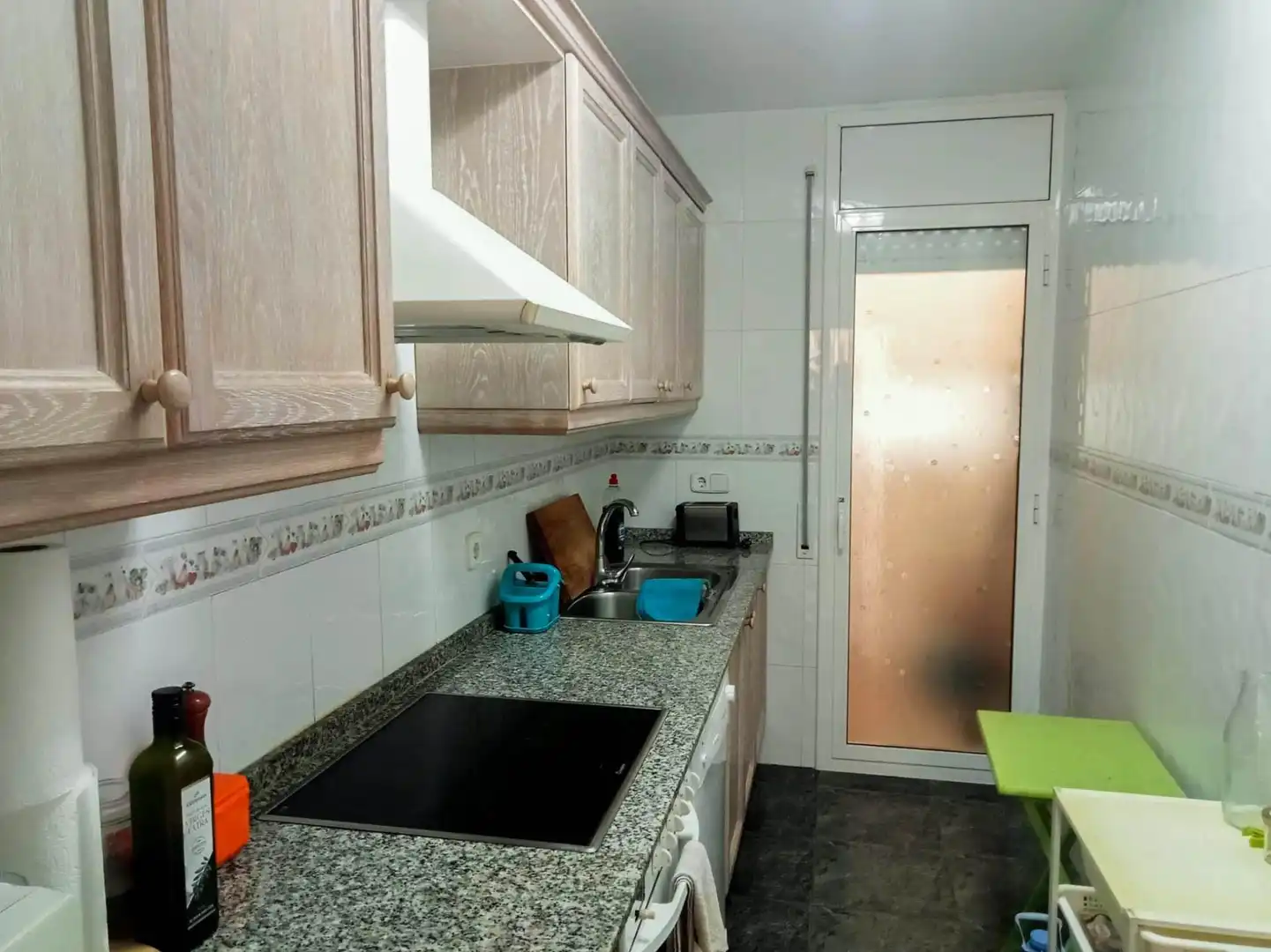 Kitchen of Flat for sale in Cunit  with Air Conditioner, Terrace and Community pool