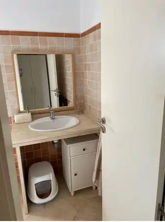Bathroom of Ground floor for rent in Casares  with Air Conditioner, Private garden and Terrace