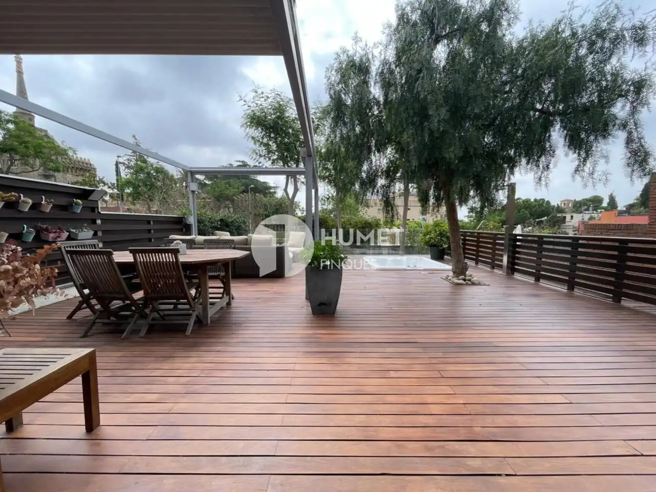 Terraza de Casa o chalet en venta en Barcelona con Aire acondicionado, Calefacción y Jardín privado