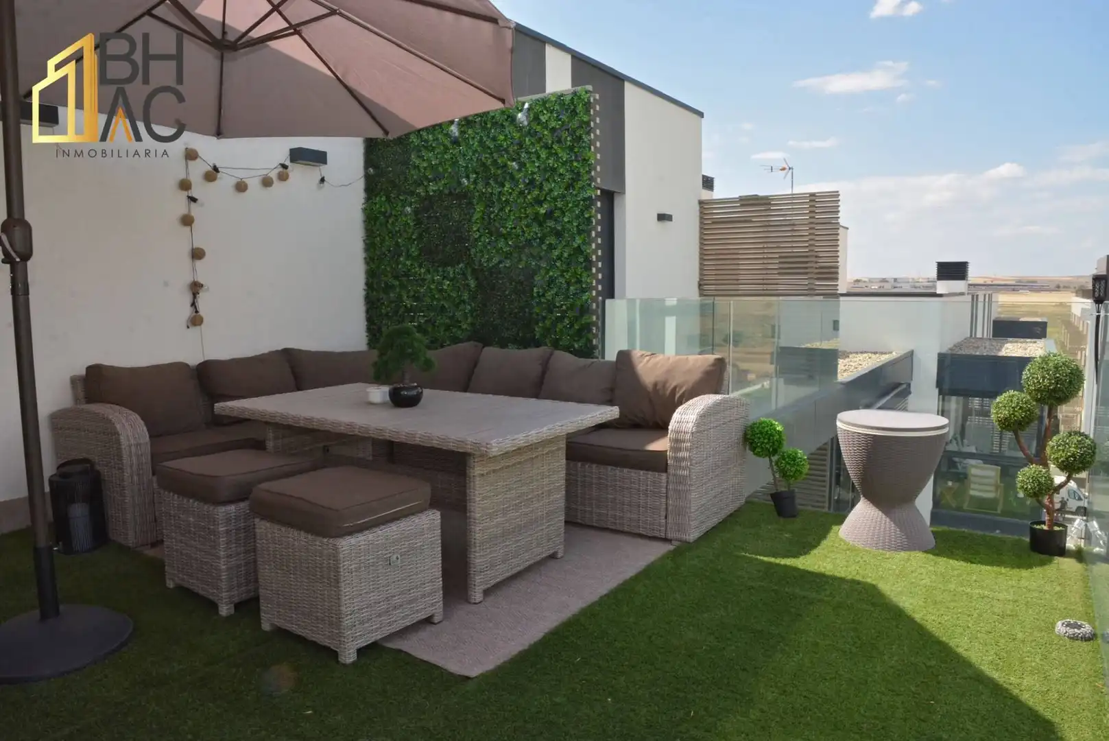 Terrasse von Dachboden zum Verkauf in Alcalá de Henares mit Klimaanlage, Heizung und Terrasse