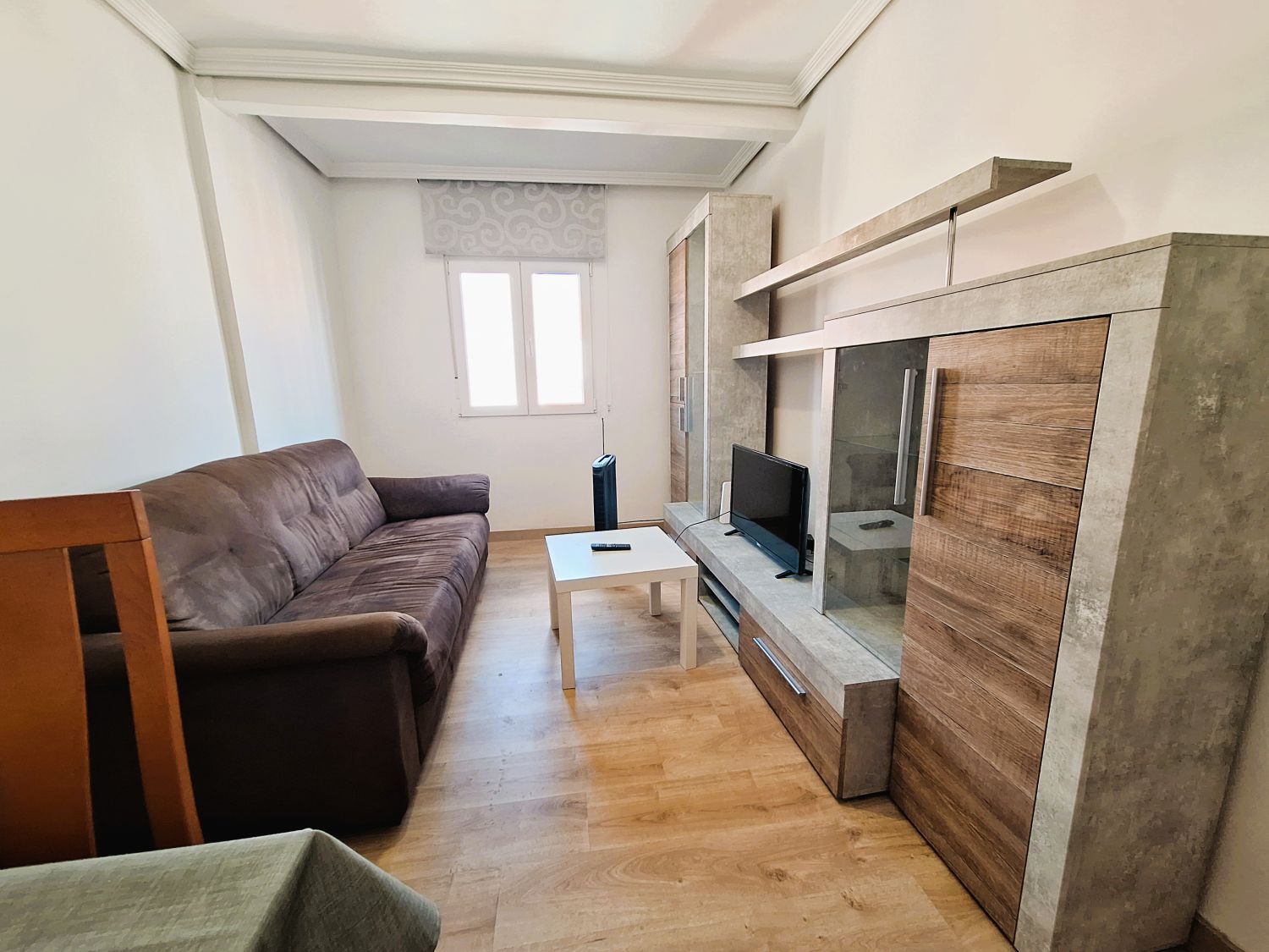 Sala d'estar de Pis de lloguer en Valladolid Capital amb Calefacció, Terrassa i Moblat