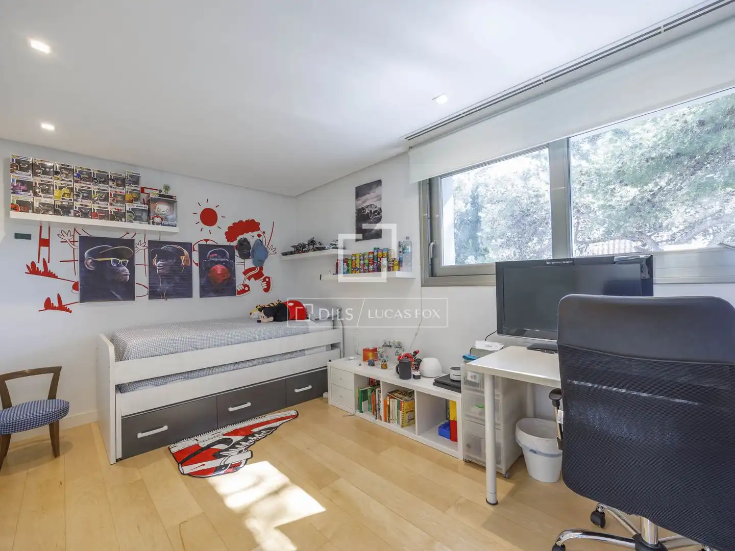 Habitación de Casa o chalet en venta en Godella con Aire acondicionado, Calefacción y Jardín privado
