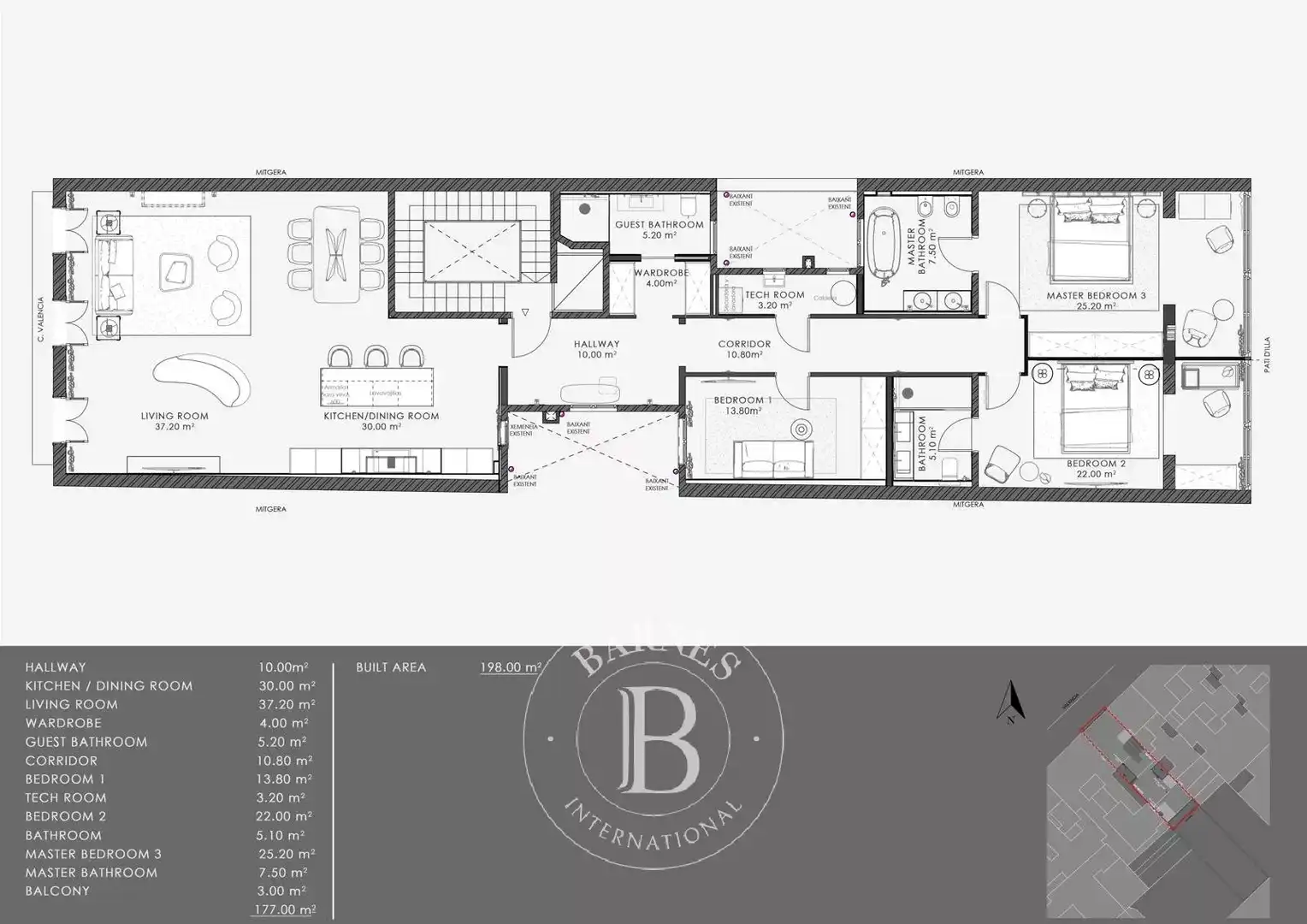 Piso con terraza en venta en Eixample, imagen 27