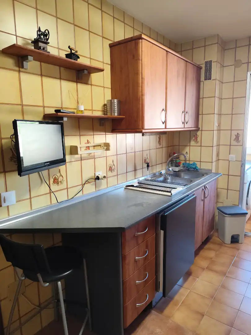 Kitchen of Flat for rent in Málaga  with Air Conditioner, Heating and Terrace