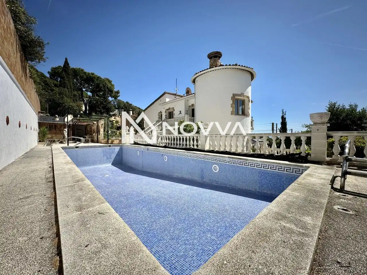 Piscina de Casa o xalet en venda en Lloret de Mar amb Jardí privat, Terrassa i Piscina