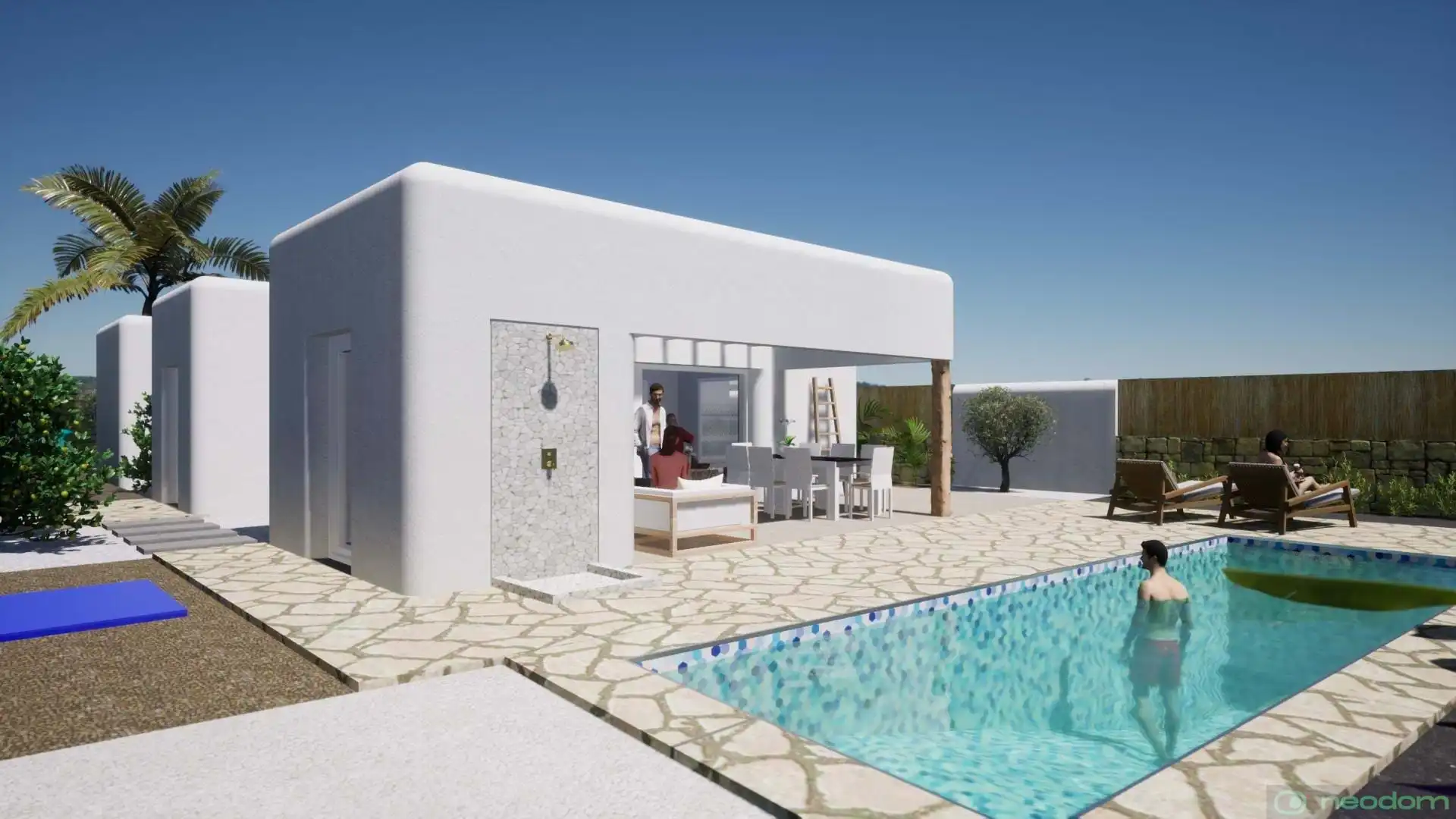 Terraza de Casa o chalet en venta en Pueblo - Urbanizaciones