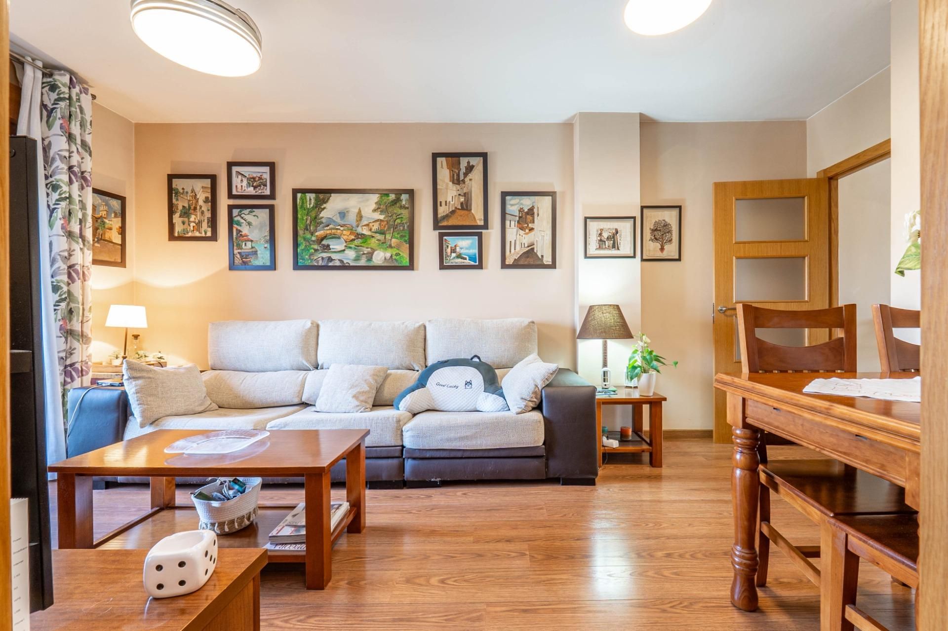 Sala d'estar de Apartament en venda en Ogíjares amb Terrassa i Balcó