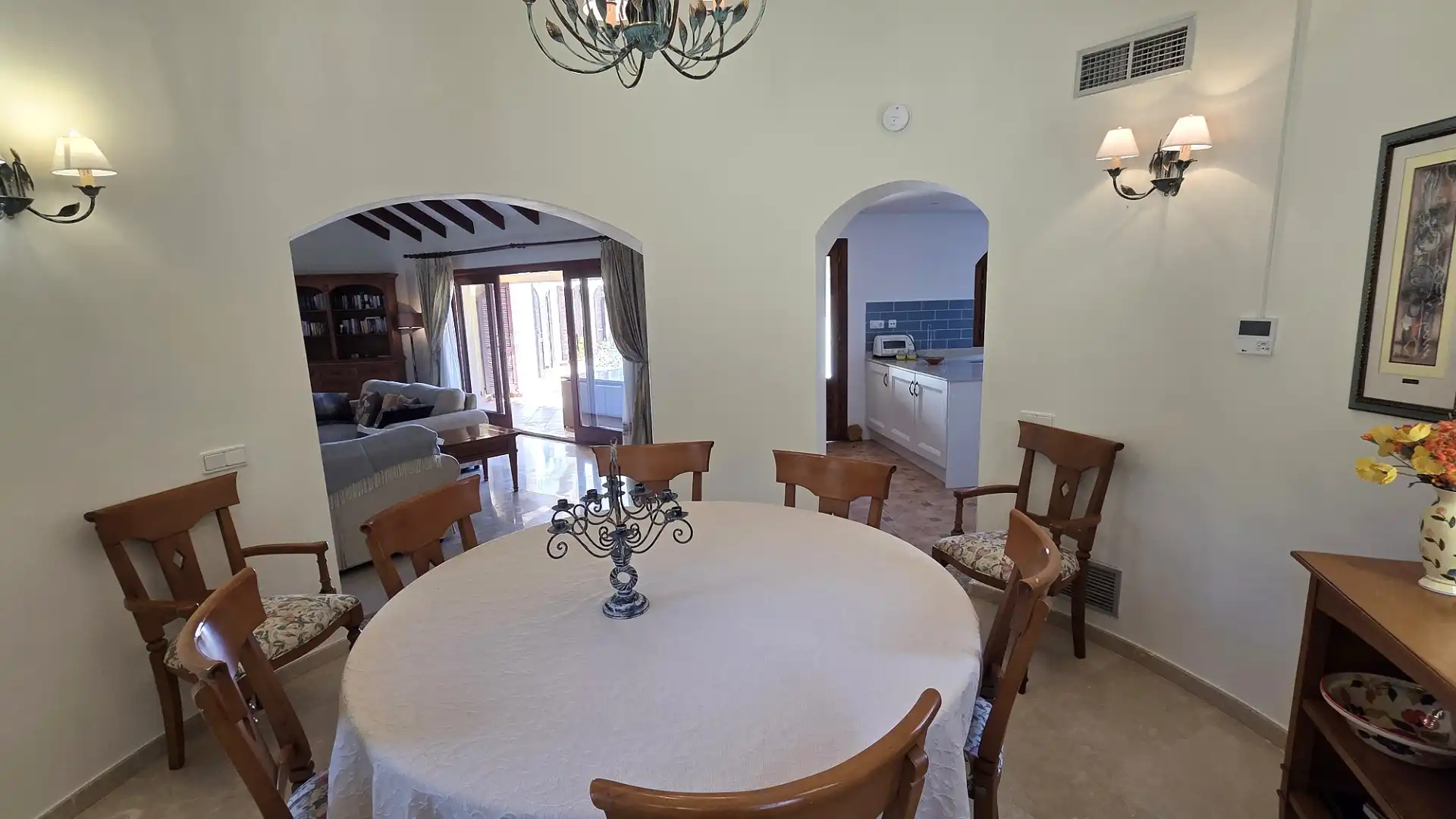 Comedor de Casa o chalet en venta en Cartagena con Aire acondicionado, Jardín privado y Terraza