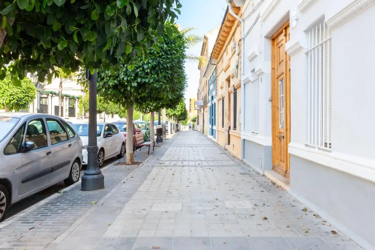 Vista exterior de Piso en venta en Paterna con Calefacción