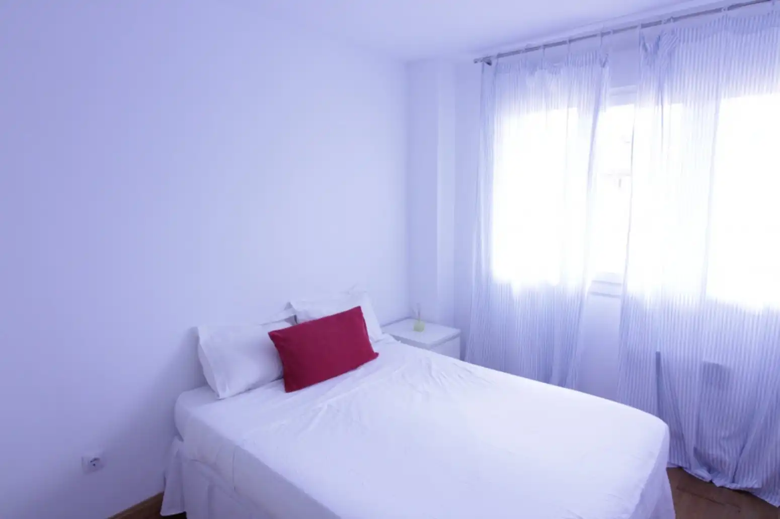Bedroom of Flat for rent in Santander  with Heating, Parquet flooring and Terrace