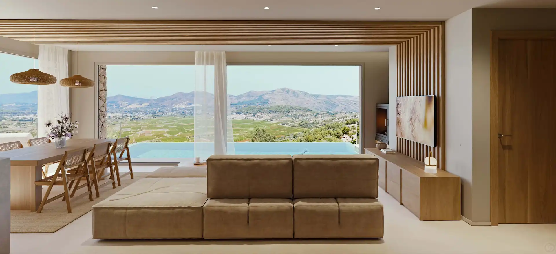 Sala de estar de Casa o chalet en venta en Llíber