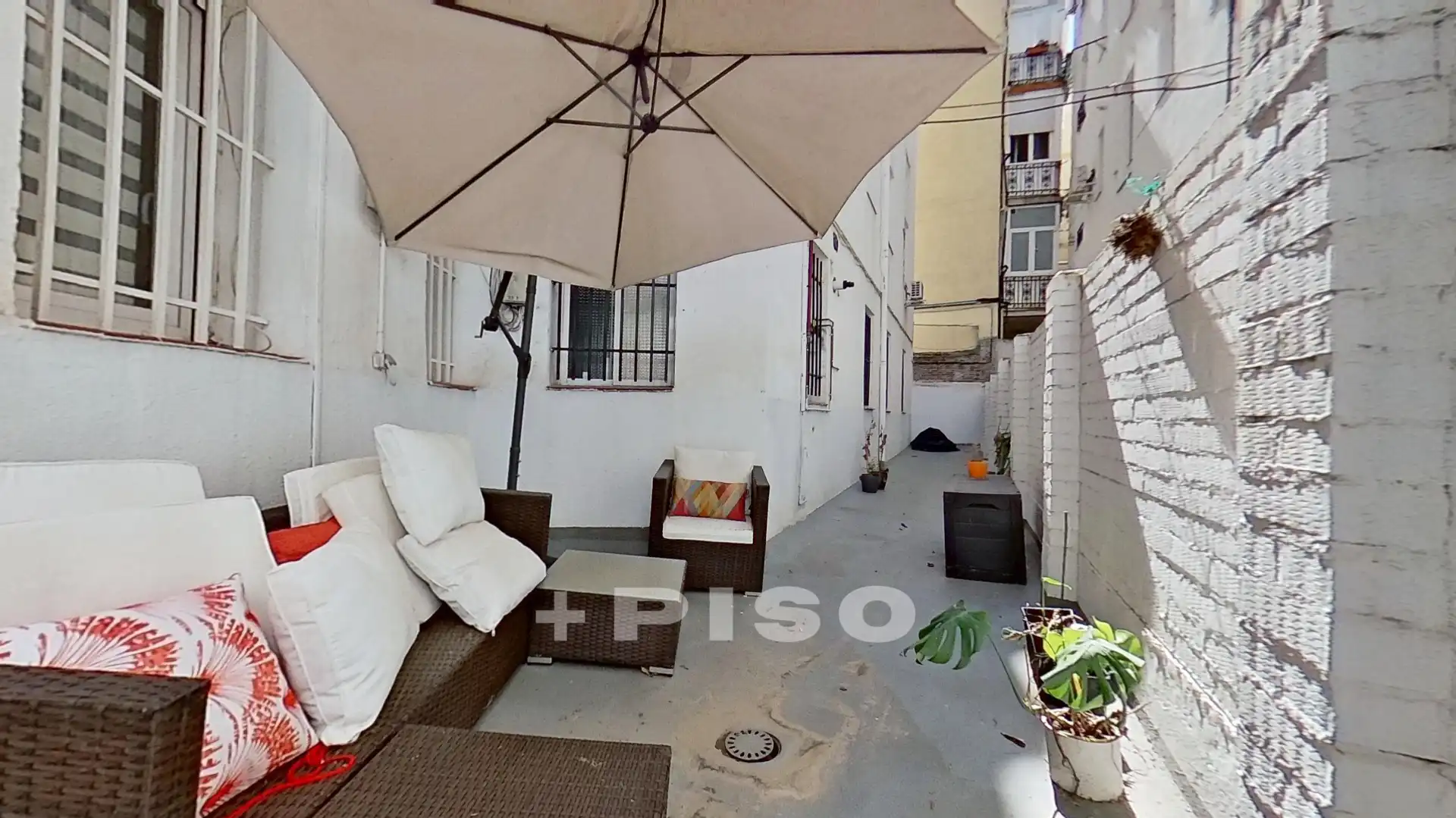 Terrasse von Wohnung zum Verkauf in Madrid mit Heizung, Möbliert und Ofen