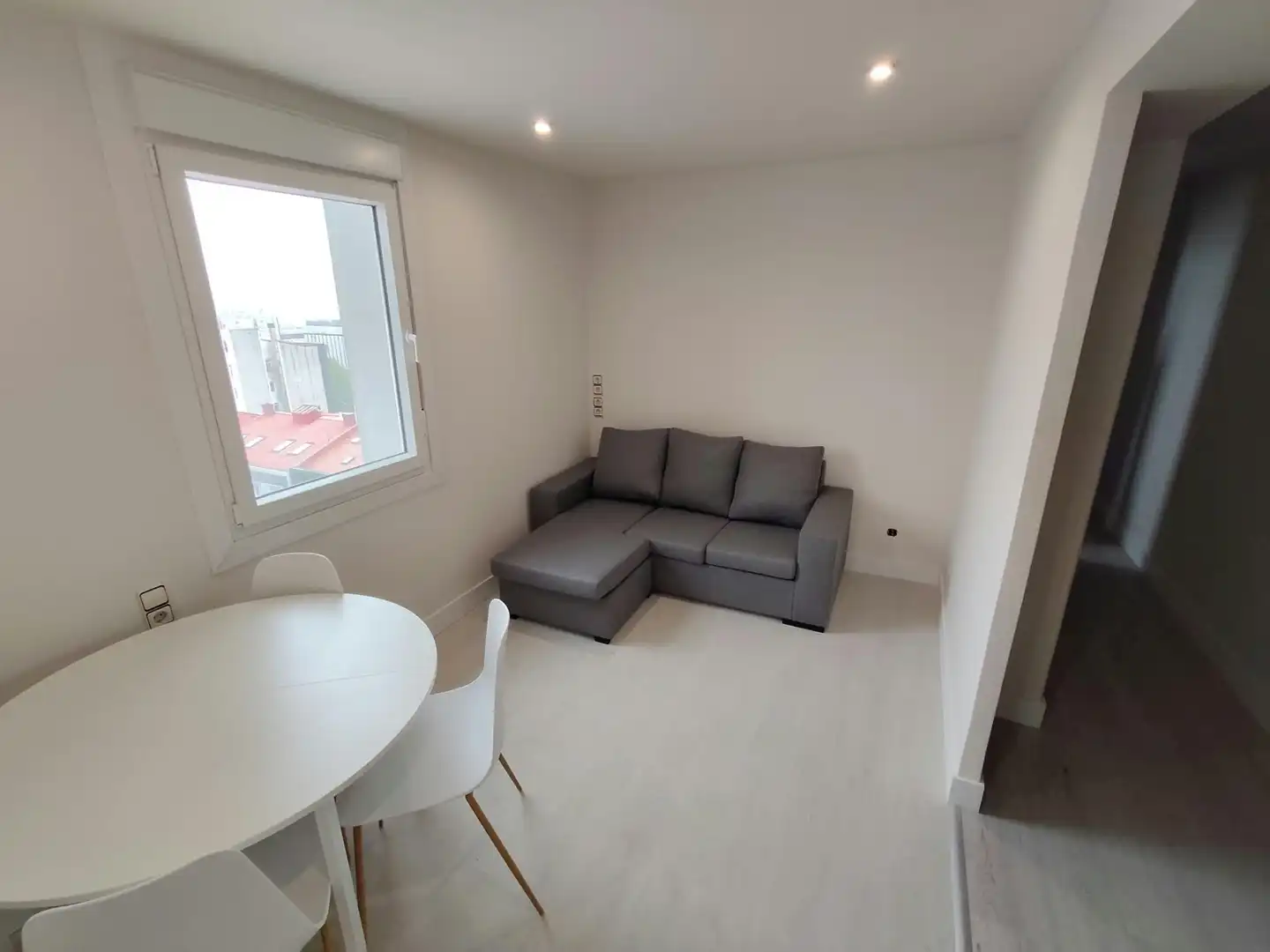 Living room of Flat for share in Os Mallos