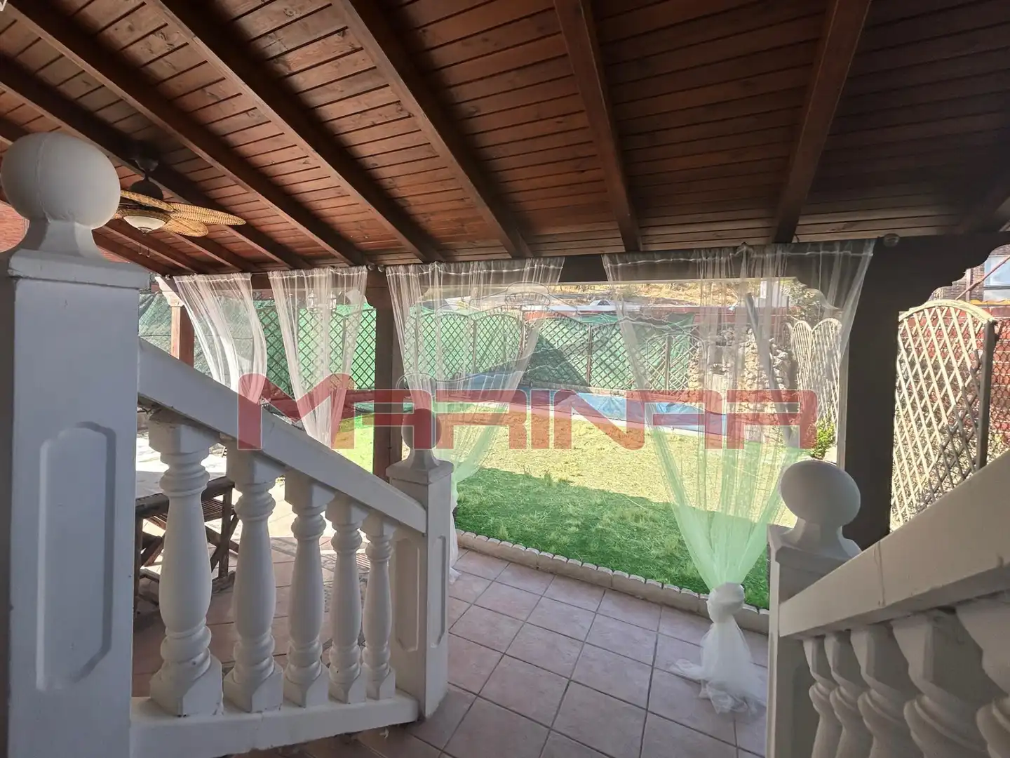 Terrassa de Casa adosada en venda en Seseña amb Aire condicionat, Calefacció i Jardí privat
