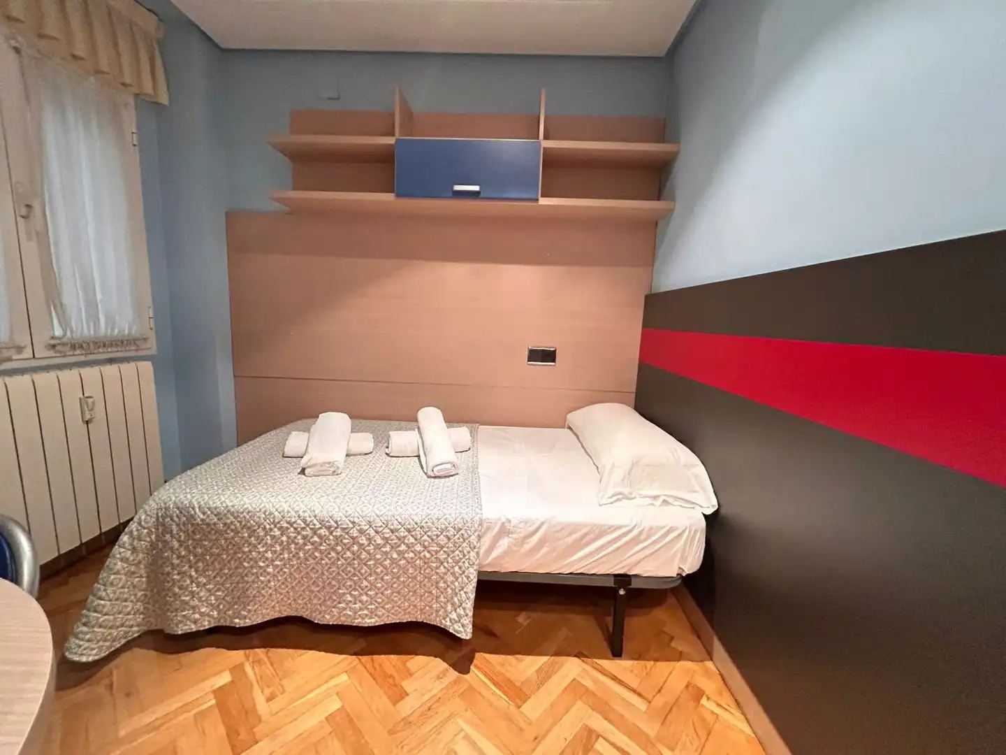 Schlafzimmer von Wohnung zum Verkauf in Albacete mit Klimaanlage, Heizung und Parkett