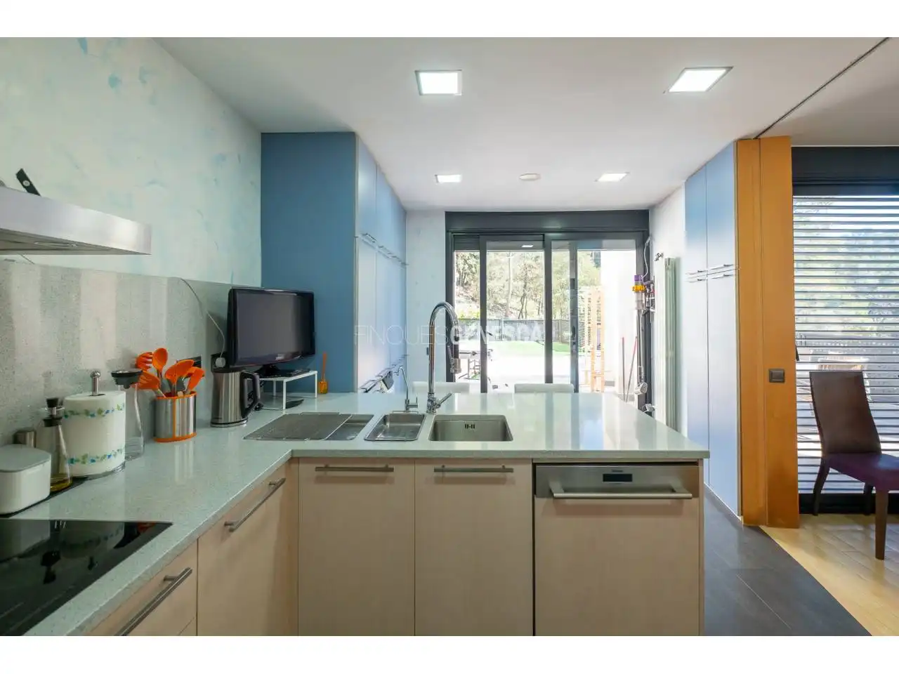 Cocina de Casa o chalet en venta en Matadepera con Aire acondicionado, Calefacción y Jardín privado