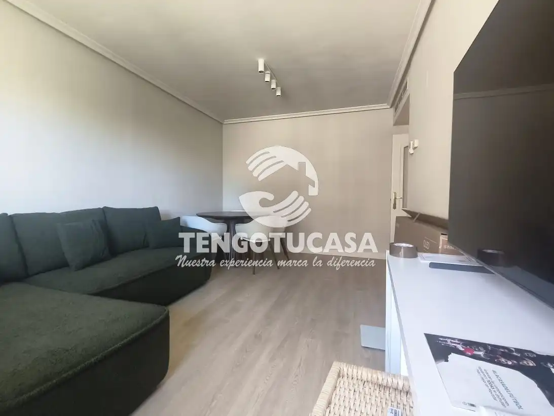 Living room of Flat for rent in Madrid  with Air Conditioner, Heating and Terrace