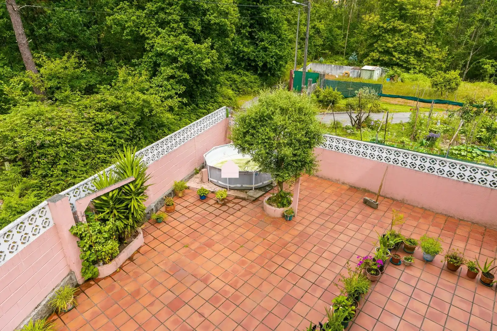 Terraza de Casa o chalet en venta en Gondomar con Calefacción, Jardín privado y Trastero