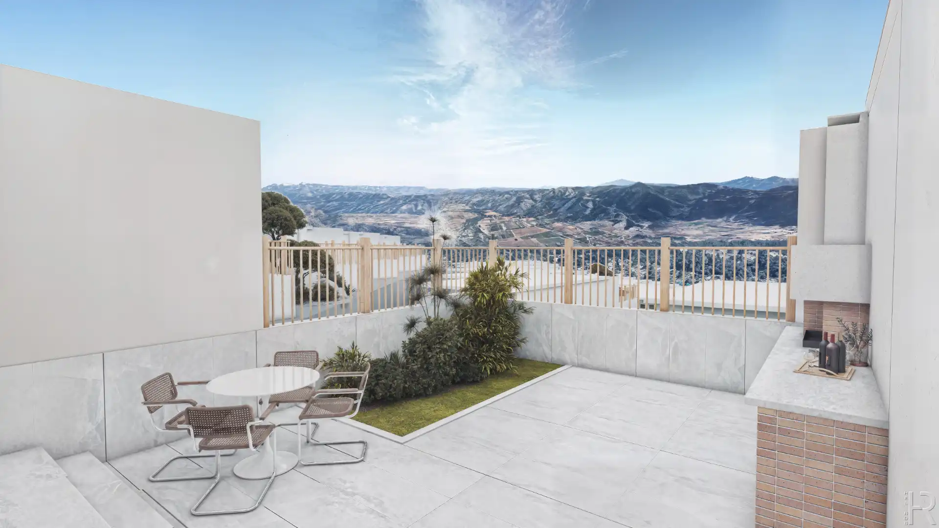 Terrassa de Casa o xalet en venda en Mogente / Moixent amb Aire condicionat, Terrassa i Piscina comunitària