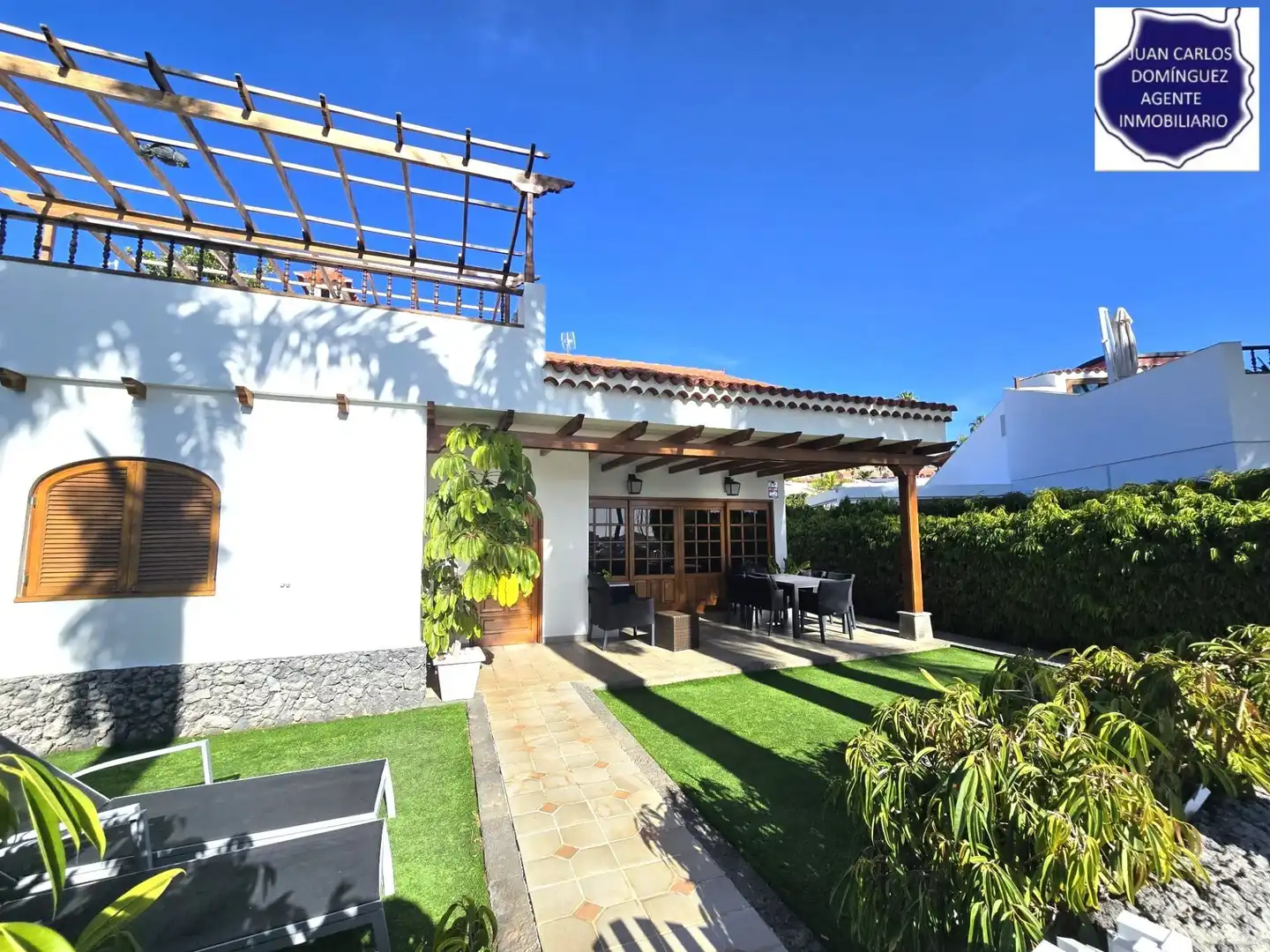 Jardín de Casa o chalet de alquiler en San Bartolomé de Tirajana con Aire acondicionado, Jardín privado y Terraza