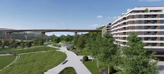 Vista exterior de Ático en venta en Barakaldo  con Terraza, Trastero y Piscina comunitaria
