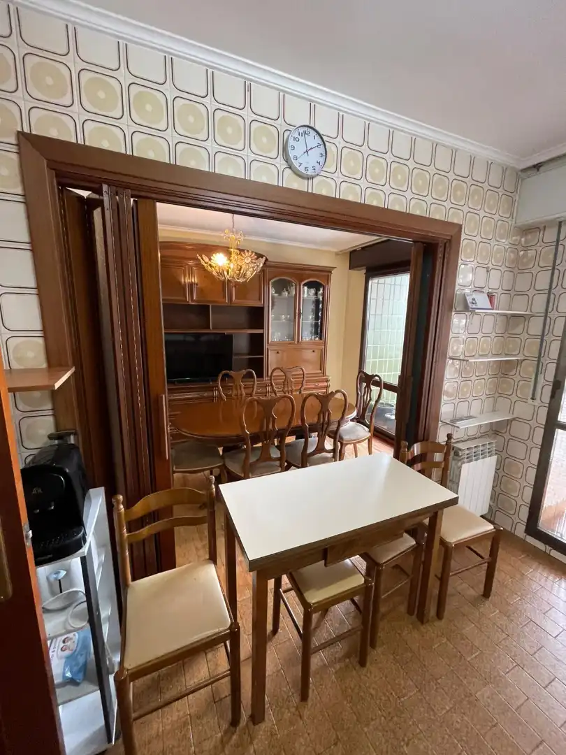 Dining room of Flat for sale in Barakaldo   with Heating, Parquet flooring and Terrace