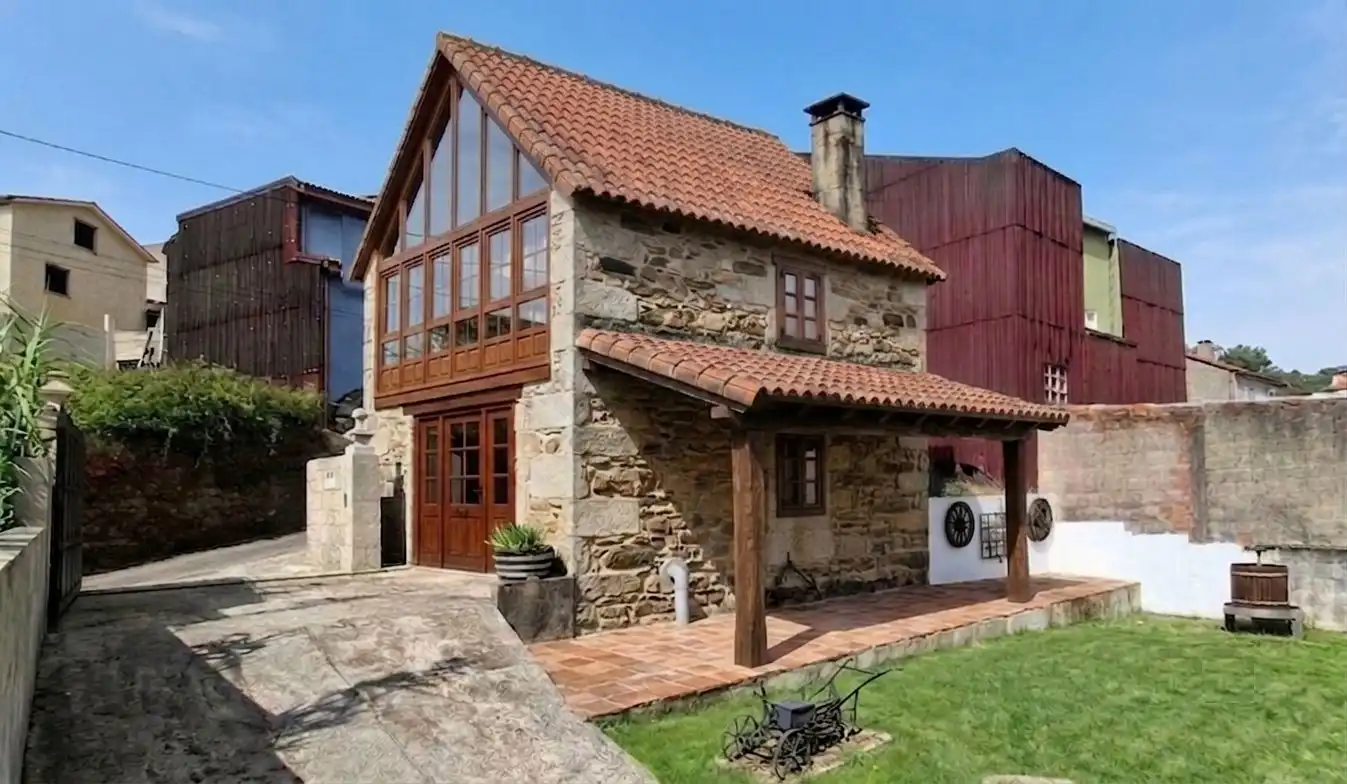 Vista exterior de Casa o xalet en venda en Boiro