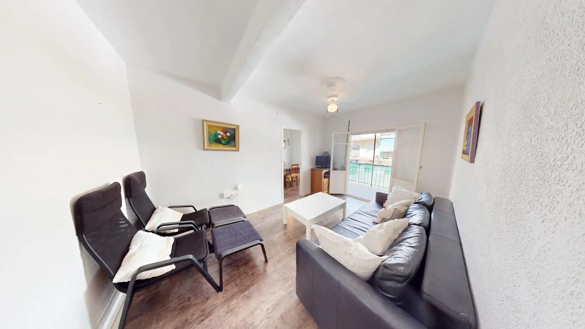 Wohnzimmer von Wohnung zum Verkauf in Alicante / Alacant mit Möbliert