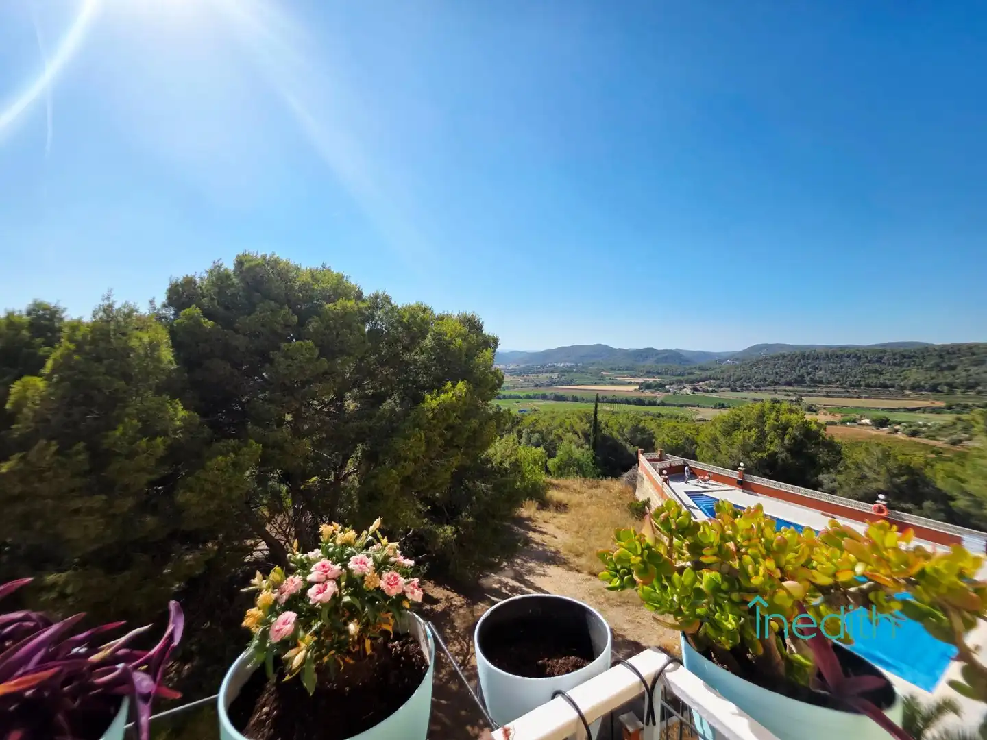 Garten von Wohnung zum Verkauf in Sant Pere de Ribes mit Klimaanlage, Heizung und Terrasse